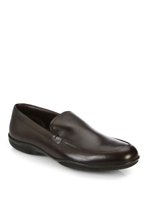 mens prada slip on shoes|Prada slip on sneakers sale.